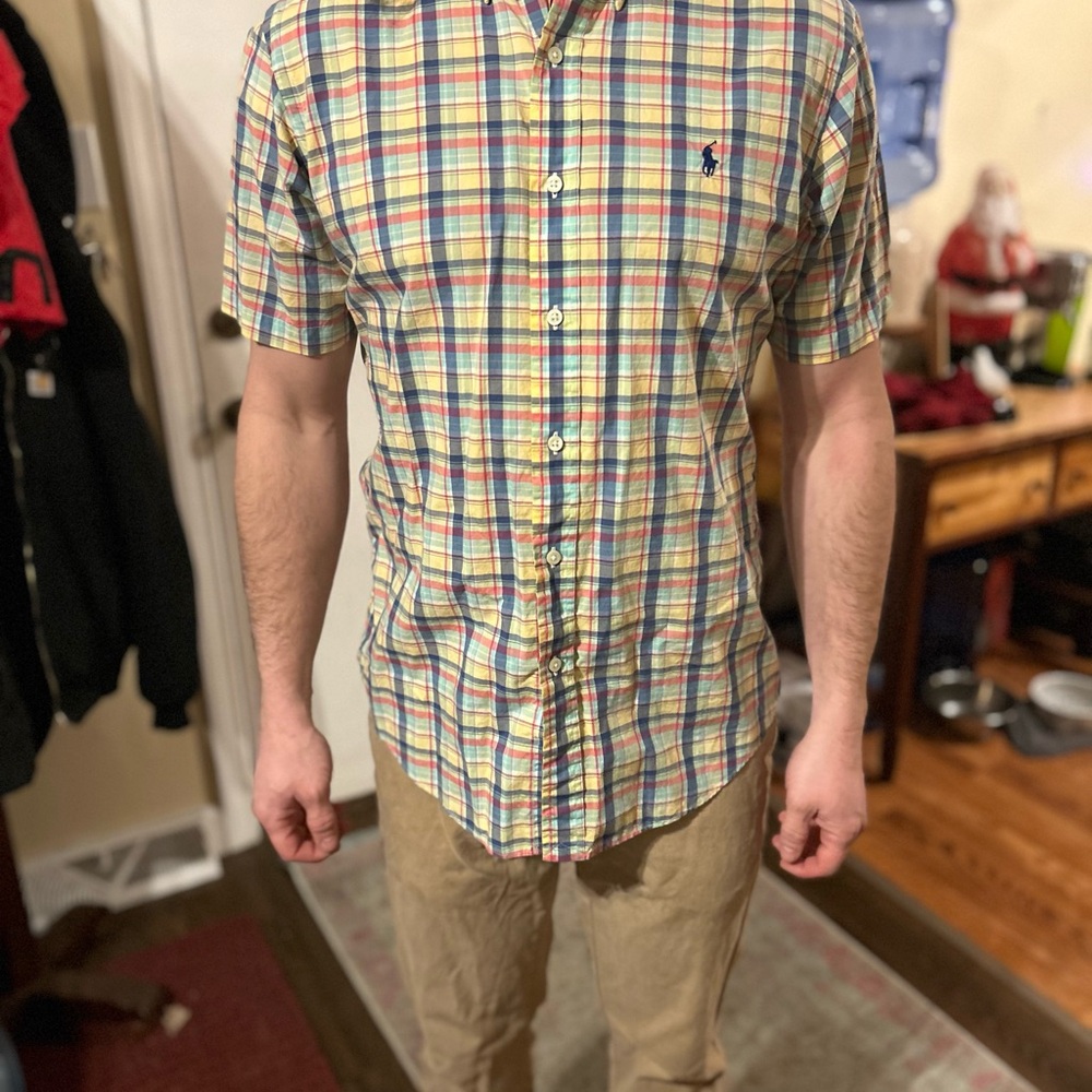 Ralph Lauren Men's Multicolor Plaid Shirt